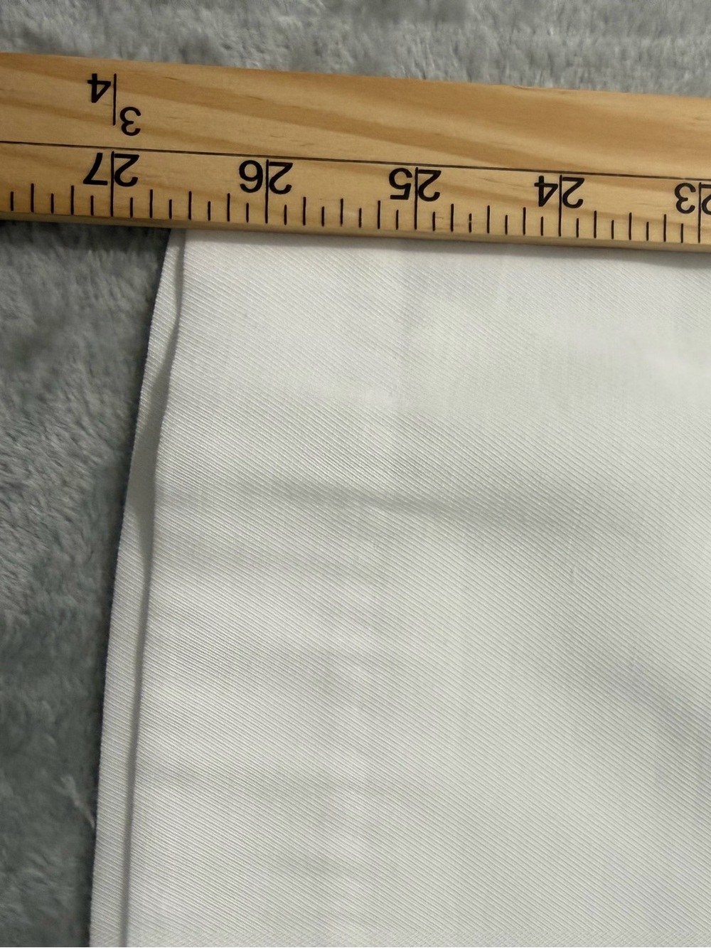Talbots White Paperbag-Waist Wide-Leg Pants with Tie Belt - Picture 8 of 8